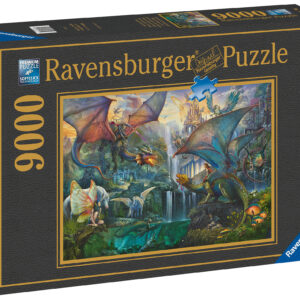 Ravensburger pusle 9000 tk Draakonite mets