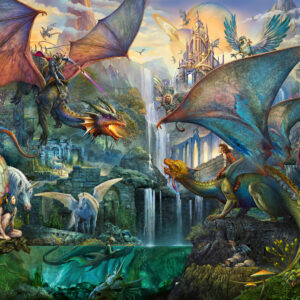 Ravensburger pusle 9000 tk Draakonite mets - pilt 2