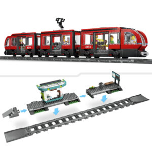LEGO City Kesklinna tramm ja jaam - Image 5