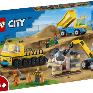 LEGO City Ehitusveokid ja lammutuskuuliga kraana