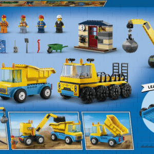 LEGO City Ehitusveokid ja lammutuskuuliga kraana - Image 2