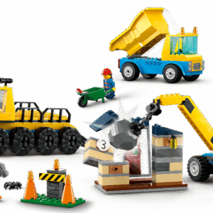 LEGO City Ehitusveokid ja lammutuskuuliga kraana - Image 5