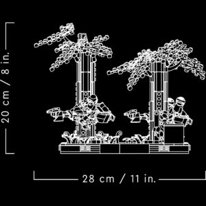 LEGO Star Wars Endor-i kiirendaja tagaajamise dioraam - Image 3