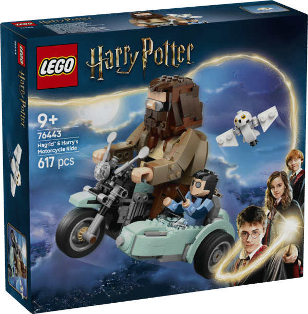 LEGO Harry Potter Hagrid ja Harry mootorrattasõidul