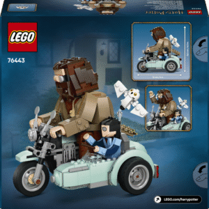 LEGO Harry Potter Hagrid ja Harry mootorrattasõidul - Image 4