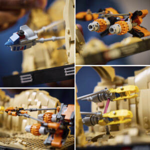 LEGO Star Wars Mos Espa Podrace dioraam - Image 3