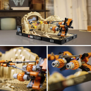 LEGO Star Wars Mos Espa Podrace dioraam - Image 4