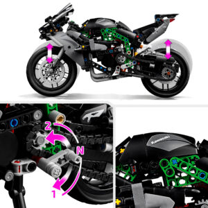 LEGO Technic Mootorratas Kawasaki Ninja H2R - Image 4
