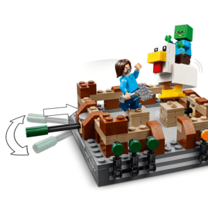 LEGO Minecraft Woodland Mansioni võitlusareen - Image 3