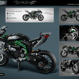 LEGO Technic Mootorratas Kawasaki Ninja H2R - Image 8