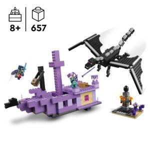 LEGO Minecraft Lõpudraakon ja lõpulaev - Image 3