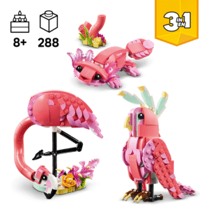 LEGO Creator metsloomad: roosa flamingo - pilt 2