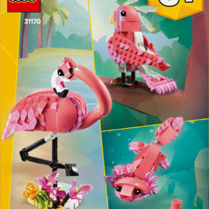 LEGO Creator metsloomad: roosa flamingo - pilt 7