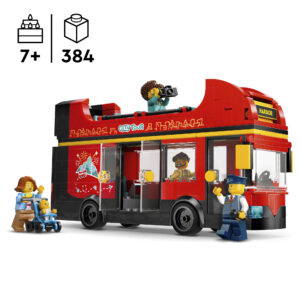 LEGO City Punane kahekordne turistibuss - Image 2