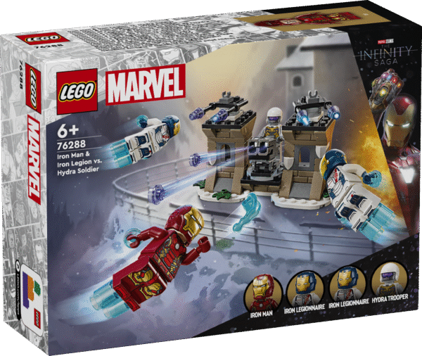 LEGO Super Heroes Iron Man ja Iron Legion vs. Hydra sõdur