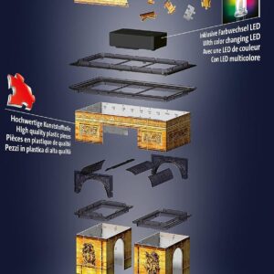 Ravensburger 3D pimedas helendav pusle Triumfikaar 216 tk - Image 4
