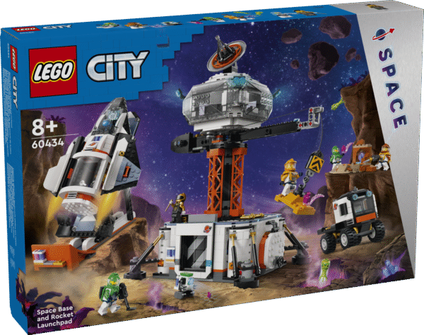 LEGO City Kosmosebaas ja raketi stardiplatvorm