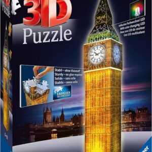 Ravensburger 3D pimedas helendav pusle Big Ben 216 tk