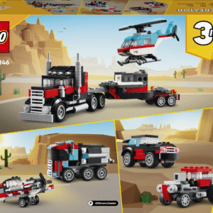 LEGO Creator Treilerauto koos helikopteriga - pilt 5