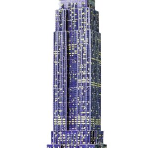 Ravensburger 3D pimedas helendav pusle Empire State Building 216 tk - Image 2