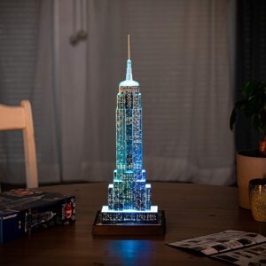 Ravensburger 3D pimedas helendav pusle Empire State Building 216 tk - Image 3