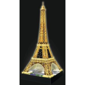 Ravensburger 3D pimedas helendav pusle Eiffeli torn 216 tk - Image 2