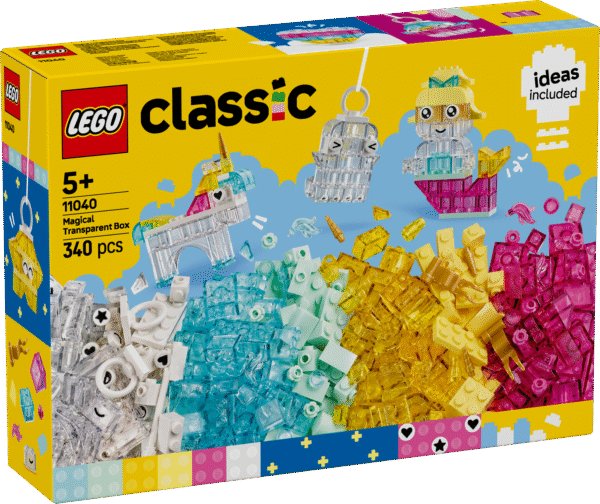 LEGO Classic maagiline läbipaistev kast
