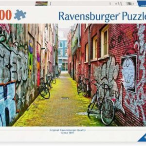 Ravensburger pusle 3000 tk Tänavakunst Amsterdamis