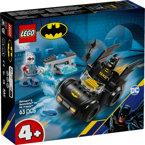 LEGO Super Heroes Batman ja Batmobile VS. Mr Freeze