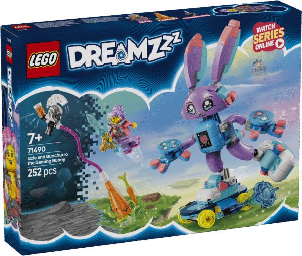 LEGO Dreamzzz Izzie ja mängurjänku Bunchurro