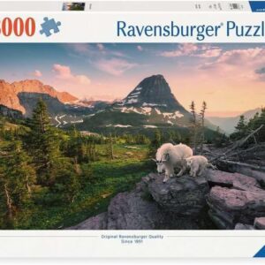 Ravensburger pusle 3000 tk Alpi kaljukits pojaga