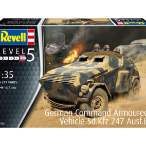 Revell liimitav mudel Saksa soomusauto Sd.Kfz.247 Ausf.B 1:35 - Image 4