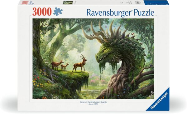 Ravensburger pusle 3000 tk Draakon ärkab ellu