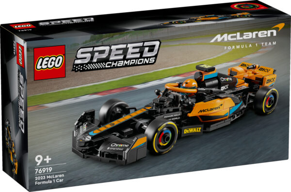 LEGO Speed ​​Champions 2023 McLaren vormel 1 võidusõiduauto