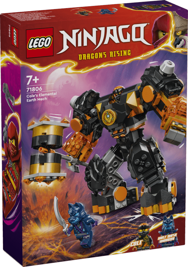 LEGO Ninjago Cole’I Maa elemendi robot