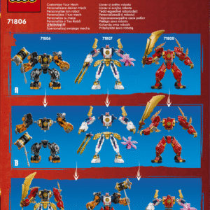 LEGO Ninjago Cole’I Maa elemendi robot - Image 5