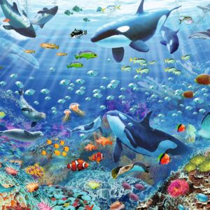 Ravensburger pusle 3000 tk Veealunemaailm