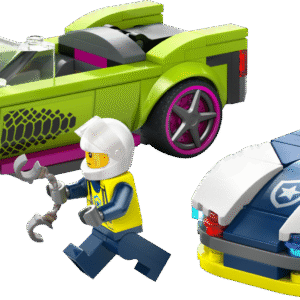 LEGO City Politseiauto ja muskelauto tagaajamine - Image 4