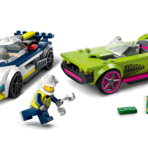 LEGO City Politseiauto ja muskelauto tagaajamine - Image 7