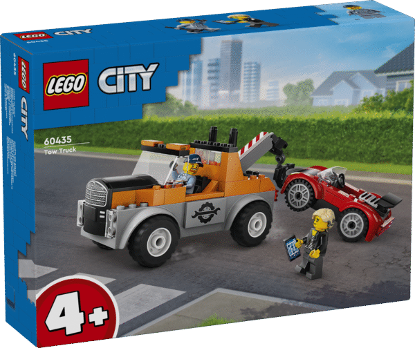 LEGO City Puksiirauto ja spordiauto parandus