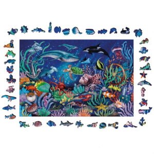 Ravensburger puidust pusle 500 tk Veealune maailm - Image 3