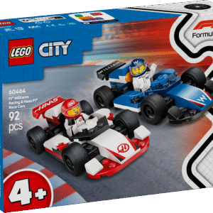 LEGO City F1 Williams ja Haas F1 võidusõiduautod