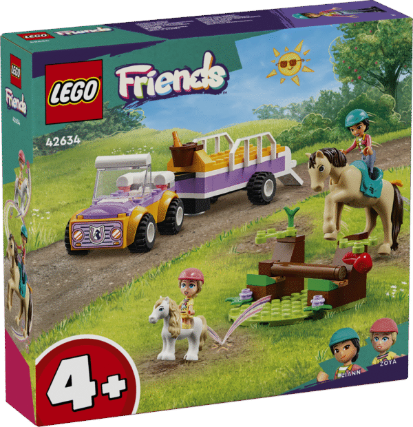 LEGO Friends Hobuse ja poni haagis
