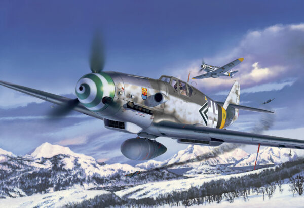 Revell liimitav mudel Messerschmitt Bf109 G-6 (hiline ja varajane versioon) 1:32