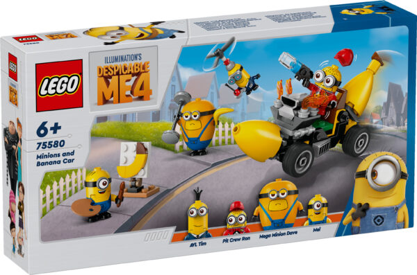 LEGO Minions Käsilased ja banaaniauto