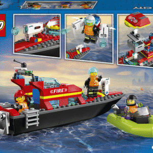 LEGO City Tuletõrje päästepaat - Image 7