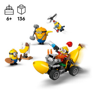 LEGO Minions Käsilased ja banaaniauto - Image 3