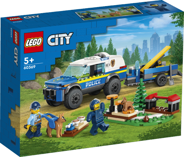 LEGO City Mobiilne politseikoera treening