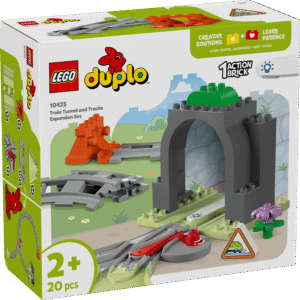 LEGO DUPLO Rongitunneli ja -rööbaste laienduskomplekt