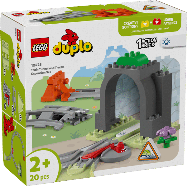LEGO DUPLO Rongitunneli ja -rööbaste laienduskomplekt